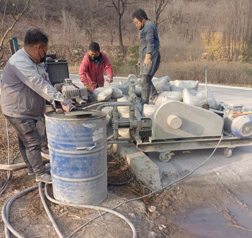 建阳路面下沉注浆